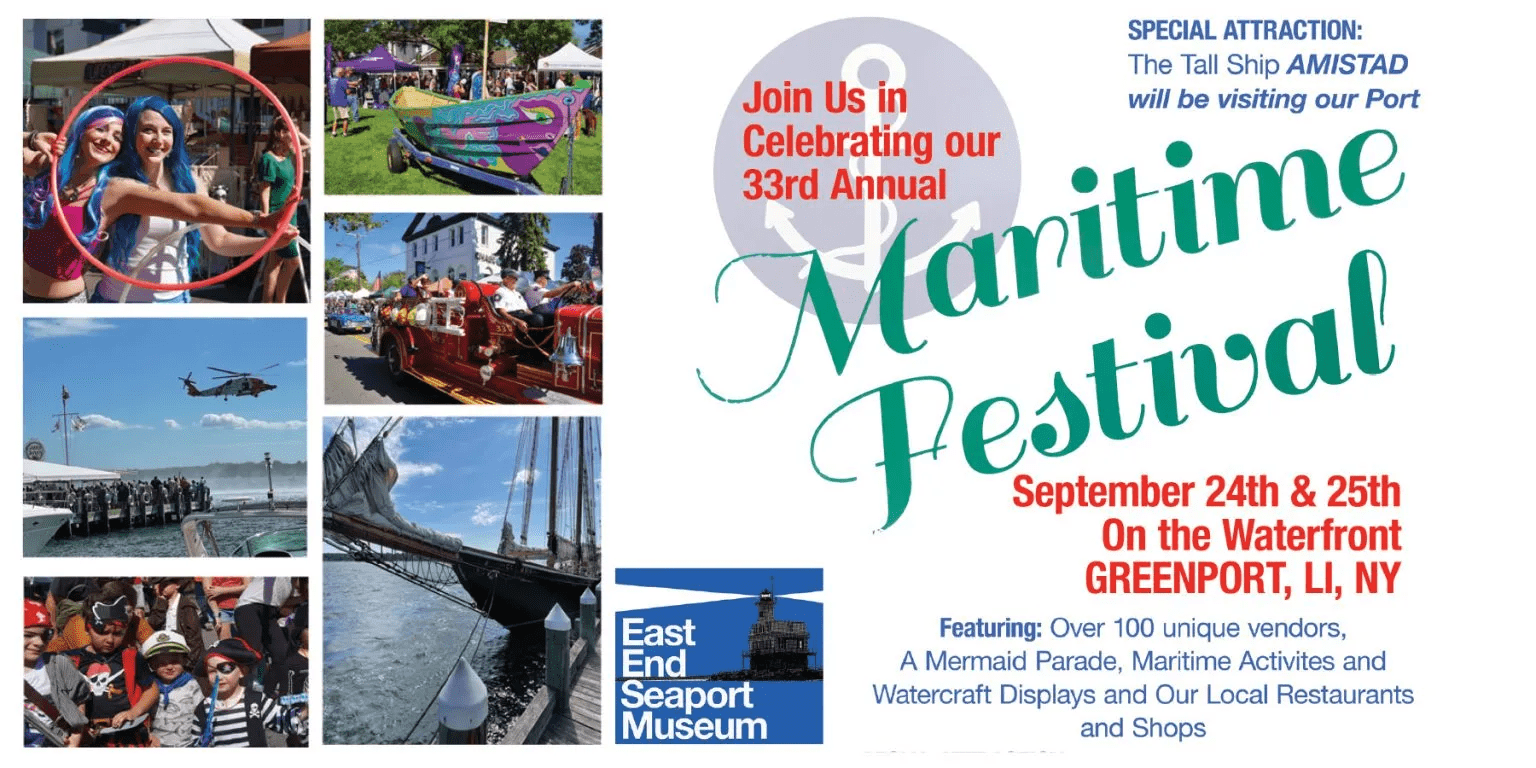Come to the North Fork for the Greenport Maritime Festival 2022